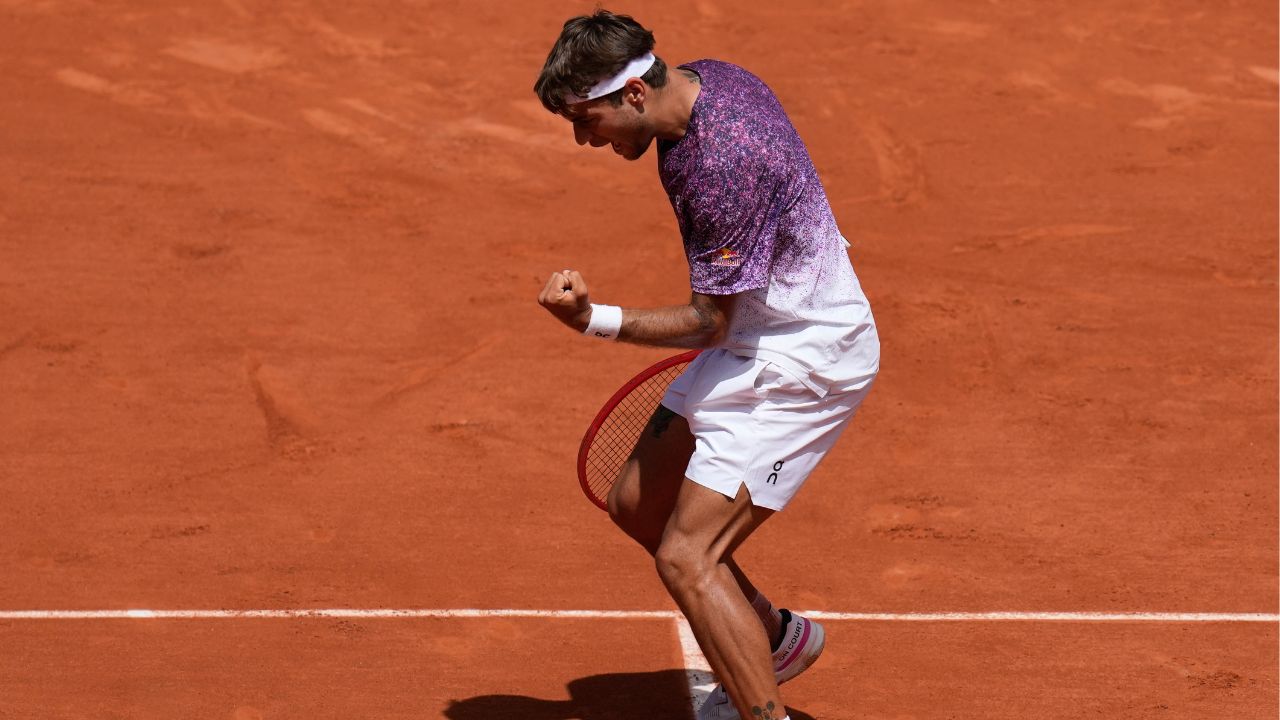 A pesar de la temprana eliminación de Sinner, Italia todavía tiene tres jugadores en los cuartos de final del Abierto de Francia