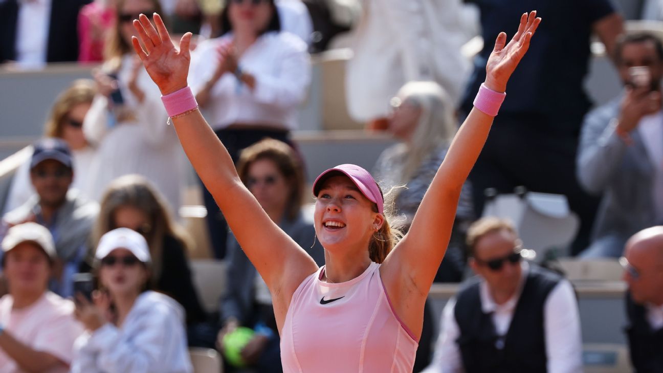 Andreeva vence a Chwalinska en el Abierto de Francia y consigue su primer título de Grand Slam