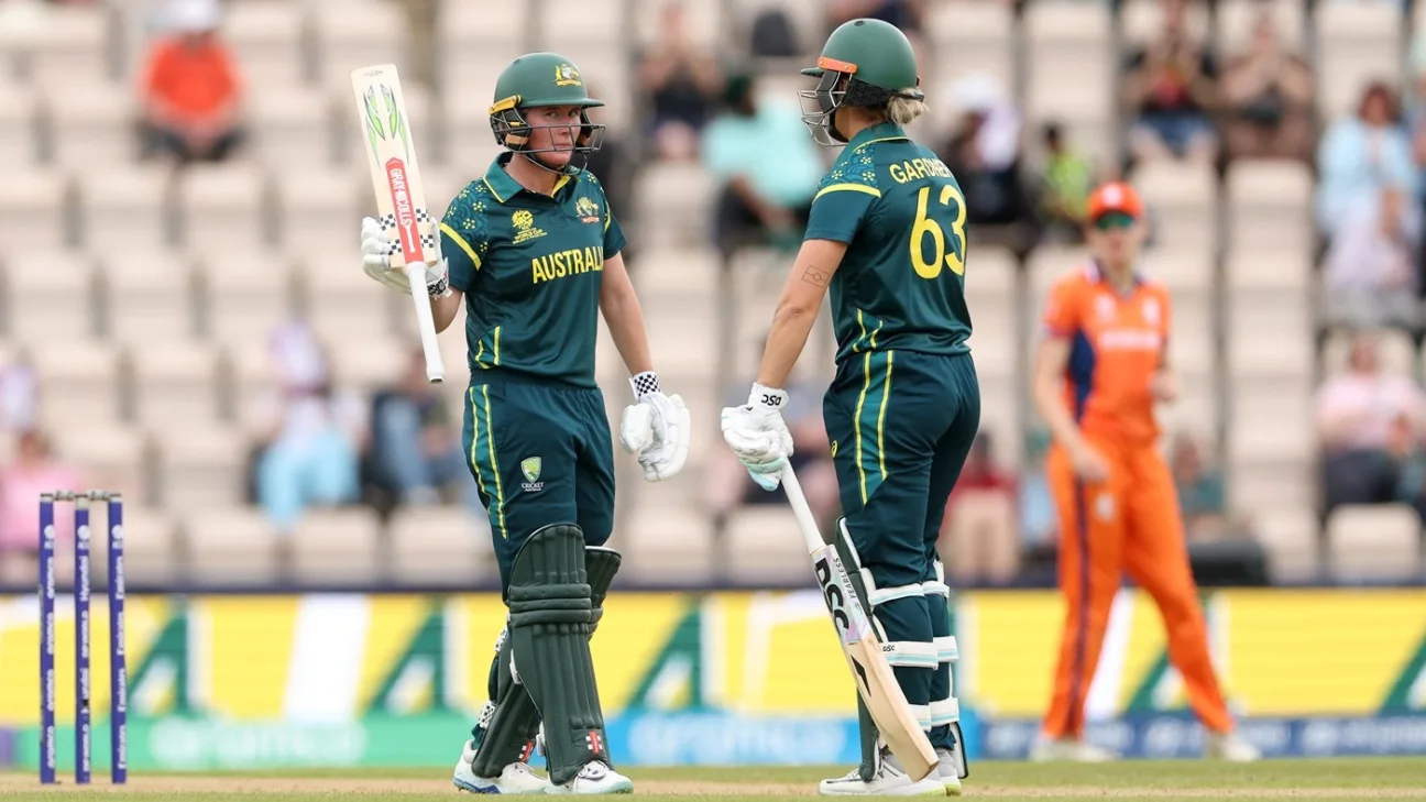 Copa Mundial Femenina T20 2026, 14º partido entre AUS-W y NL-W, informe del partido del Grupo 1, 20 de junio de 2026