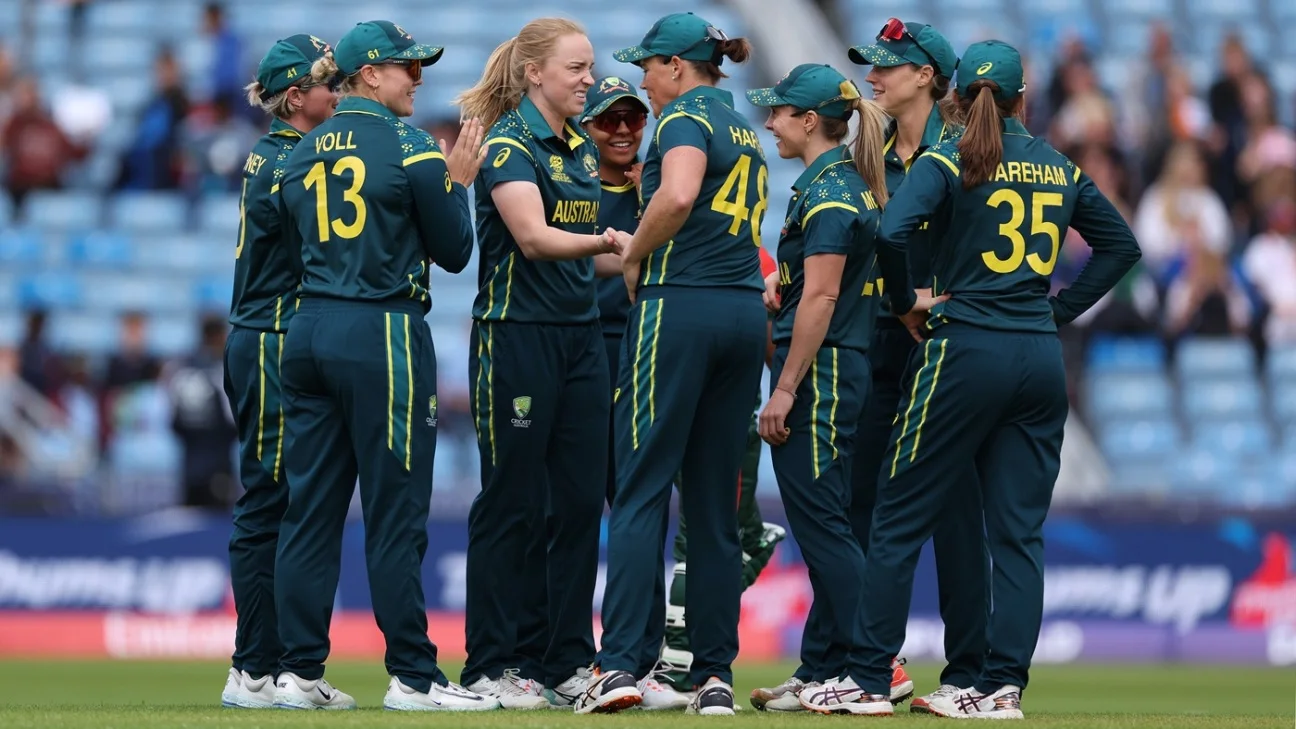Copa Mundial Femenina T20 2026, Informe del noveno partido AUS-W vs BAN-W, Grupo 1, 17 de junio de 2026