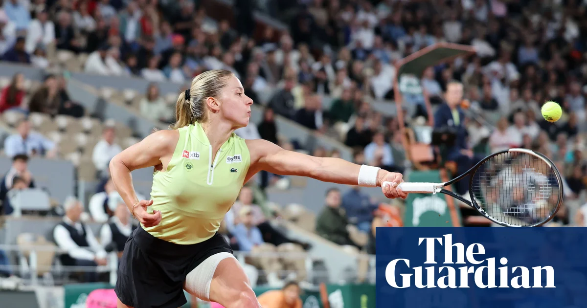 Cwalinska está al borde de la historia tras cortar una tarjeta en el Abierto de Francia en el Abierto de Francia | Abierto de Francia