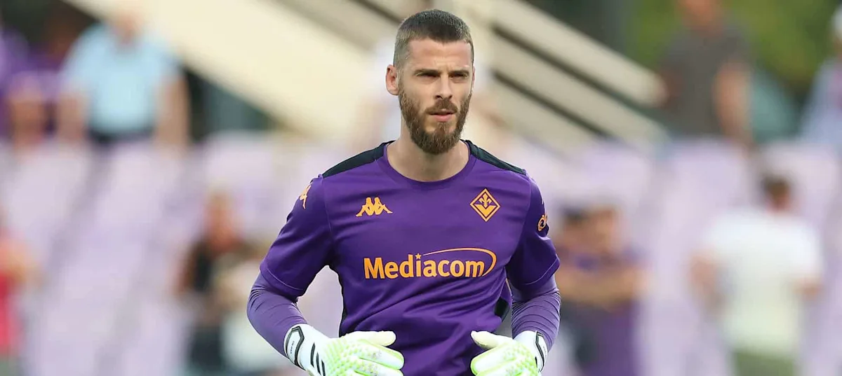 David de Gea: la Fiorentina está abierta a ofertas por el ex portero del Manchester United