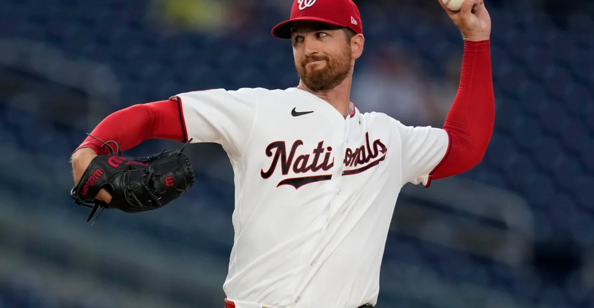 El as de los Nacionales de Washington, Foster Griffin, ha hecho girar otra joya