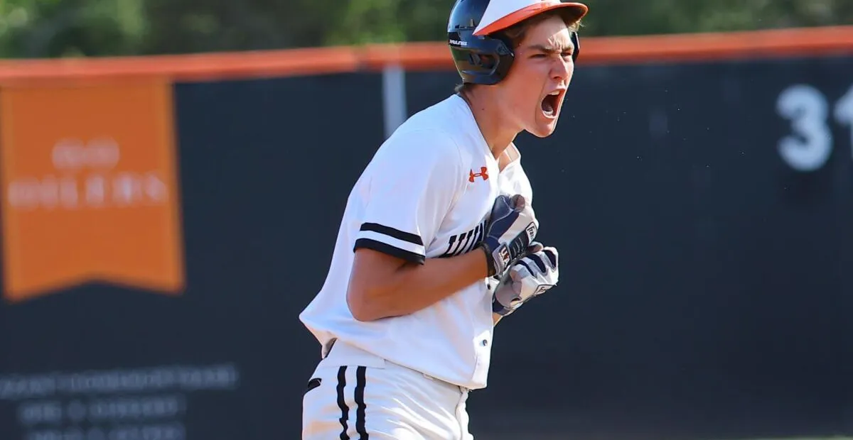 El talento bidireccional Jared Grendlinger está estrechamente vinculado a los Nacionales en el draft