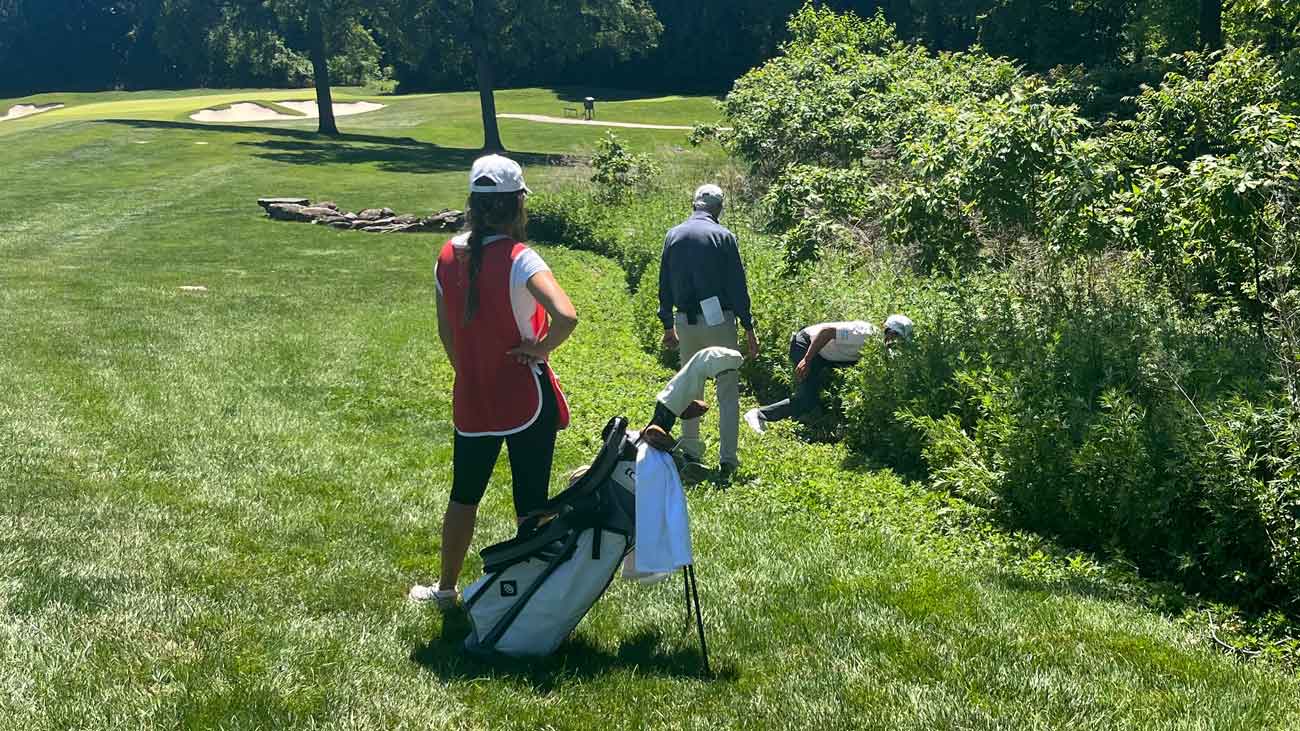 En la clasificación del US Open, cada tiro cuenta, incluido el bote
