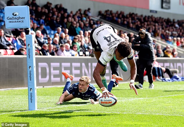 Noah Calori es el líder indiscutible en la clasificación de tries de PREM Rugby con 17, siete detrás de Calavetti Rafovo de Bristol y Tommy Freeman de Northampton en el segundo lugar.
