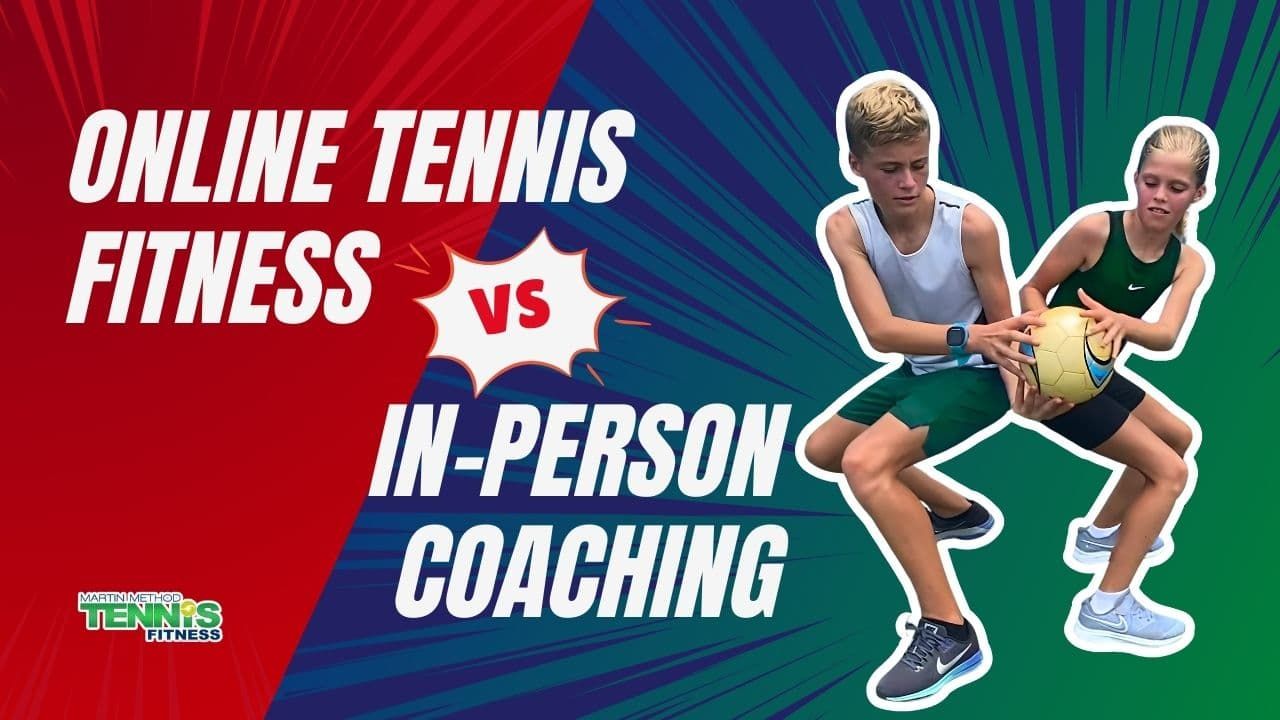 Fitness de tenis en línea versus entrenamiento personal