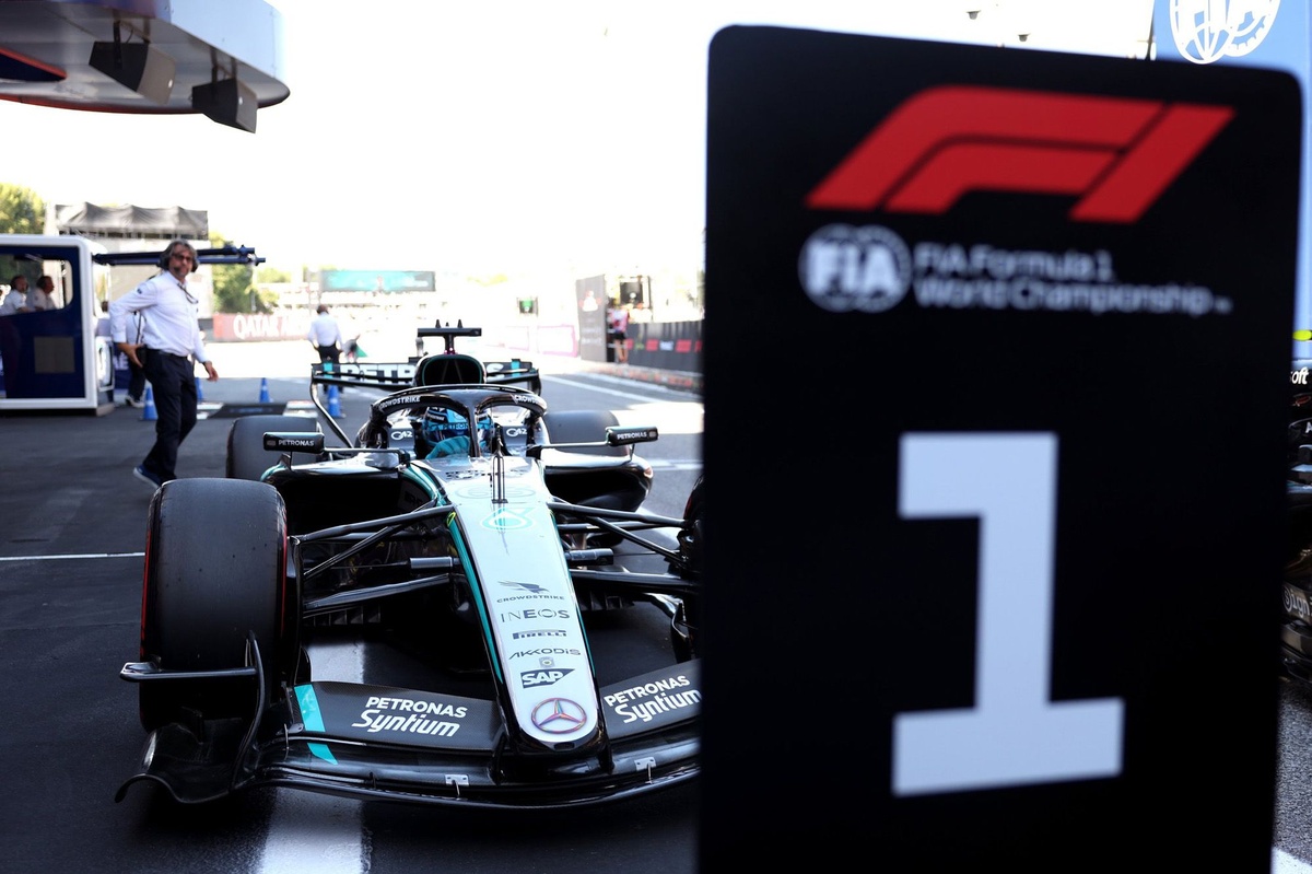 GP de F1 en Barcelona: Russell supera a Hamilton por la pole mientras Leclerc se estrella