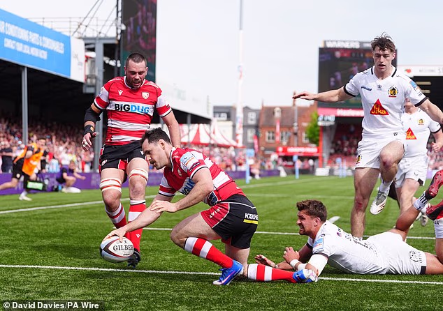 Tomos Williams culminó una exhibición impresionante con un try en la victoria de Gloucester sobre Exeter el domingo.