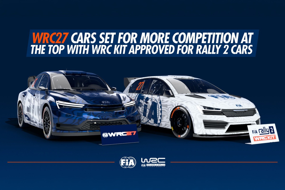 La FIA ha anunciado un kit de actualización del coche de Rally2 para aumentar la competencia de cara al WRC 2027