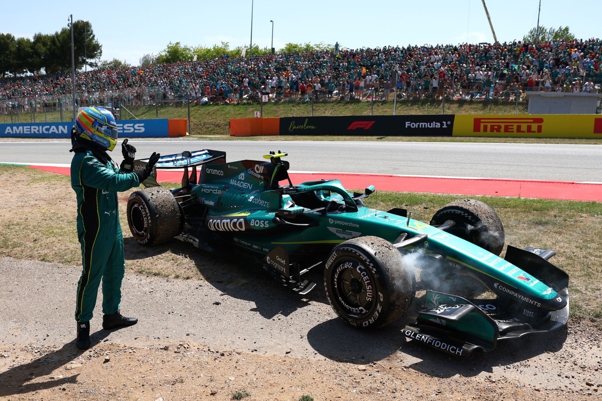 La dura realidad de Aston Martin quedó al descubierto en Mónaco y Barcelona