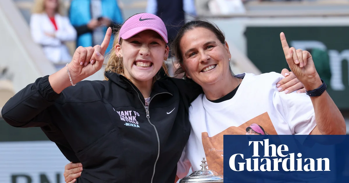 La victoria de Andreeva en el Abierto de Francia demuestra el valor de Martínez y las entrenadoras | Abierto de Francia 2026