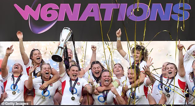 Inglaterra ganó su quinto título consecutivo del Seis Naciones después de completar un Grand Slam contra Francia el fin de semana pasado.