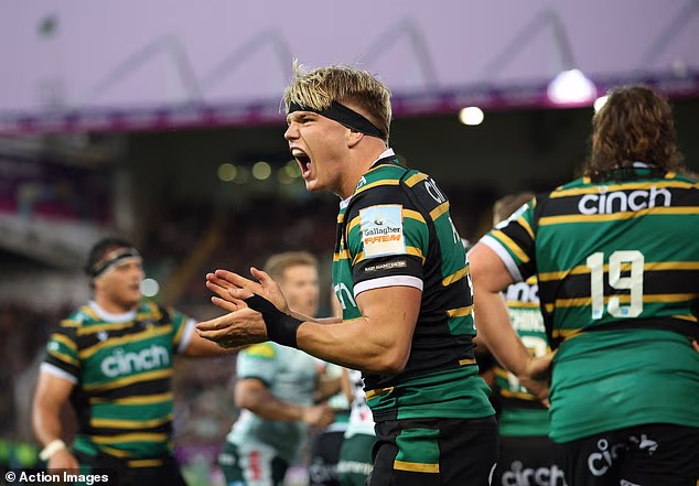 Henry Pollock demostró que era más que una simple palabra cuando cubrió a los Northampton Saints en la final de PREM Rugby.