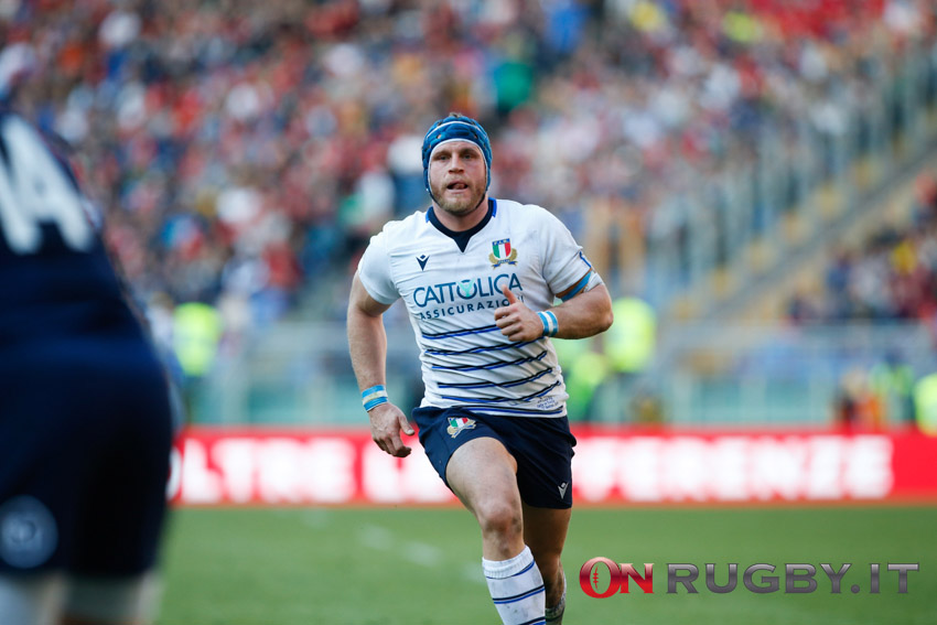 Luca Bigi se retira: el capitán número 77 de Italia deja el rugby