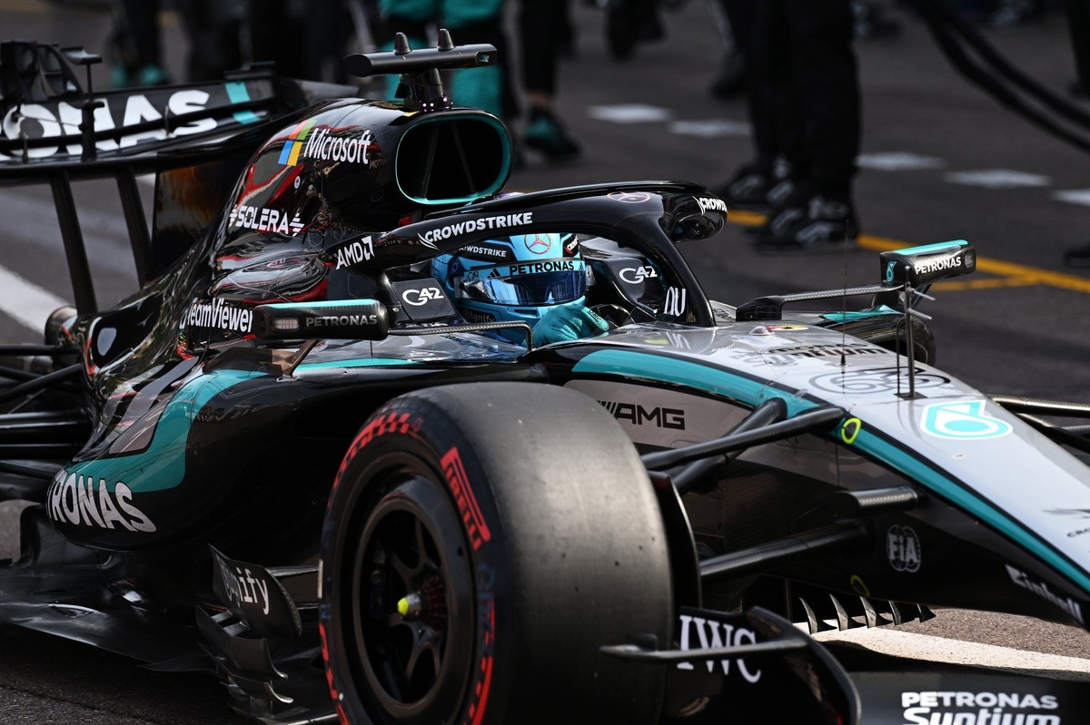 Mercedes explica por qué no impugnará las sanciones a Russell en el GP de Mónaco
