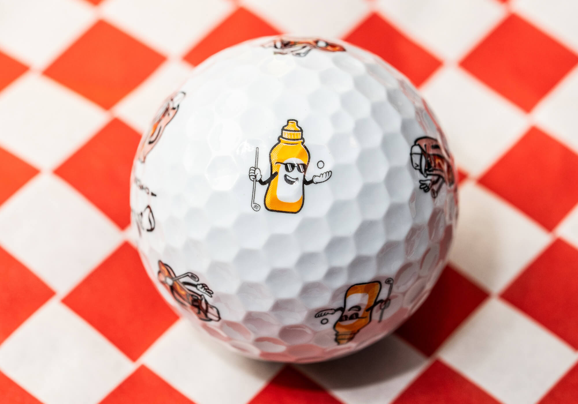 Hot Dog Chrome Tour - Diseño Mostaza