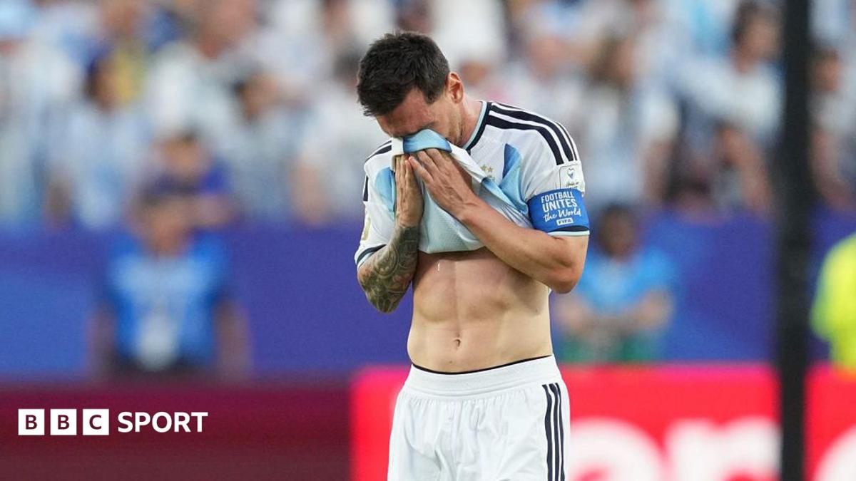 Messi drew level with Miroslav Klose at the top of the all-time World Cup goalscoring list after his hat-trick against Algeria