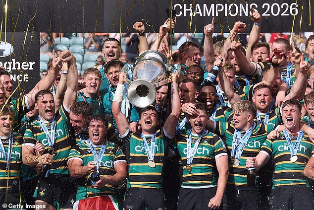 George Furbank firmó de manera poética cuando ganó la Copa PREM en su último partido con los Northampton Saints.
