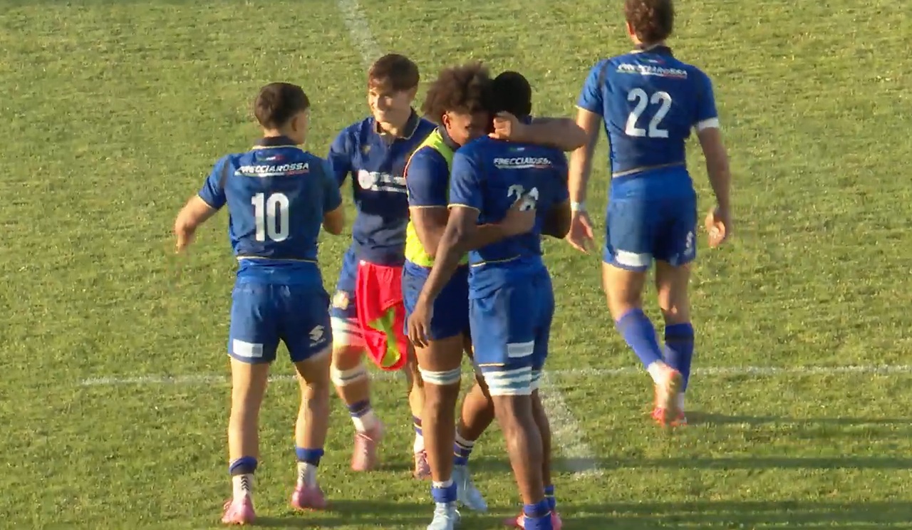 Prueba previa al Mundial: Italia U20 brilla al vencer a Inglaterra en Calvisano