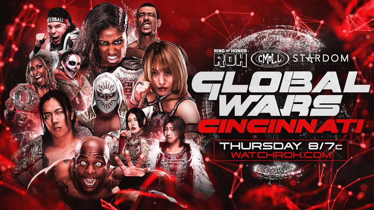 ROH x CMLL x STARDOM Global Wars: Cincinnati Resultados 18/06/26