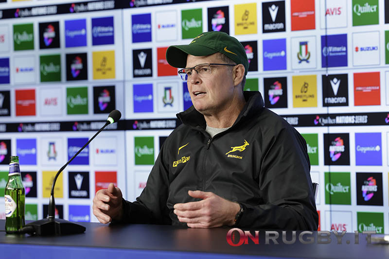 SUDÁFRICA: Rassie Erasmus explica exactamente por qué quería hacer la prueba para Zimbabwe