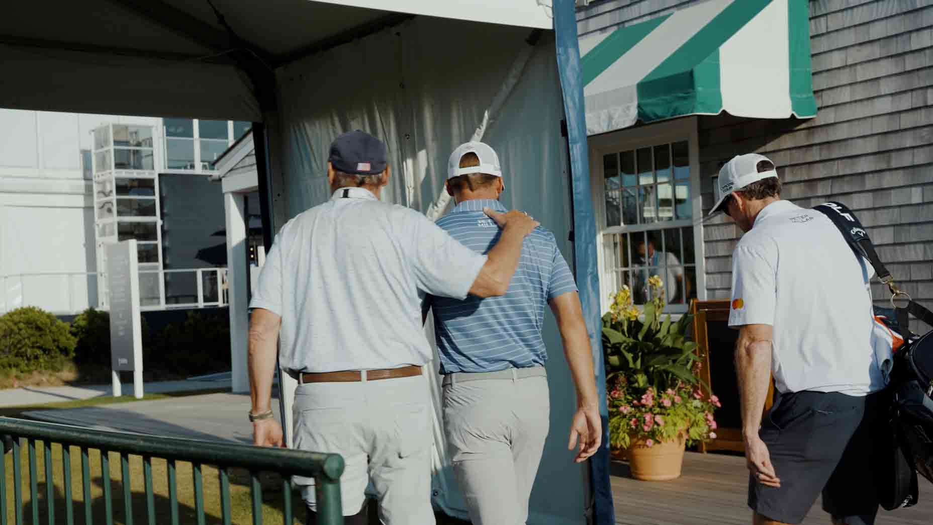 Sam Burns se entera del destino del US Open. Entonces las palabras de mi padre lo hicieron llorar.