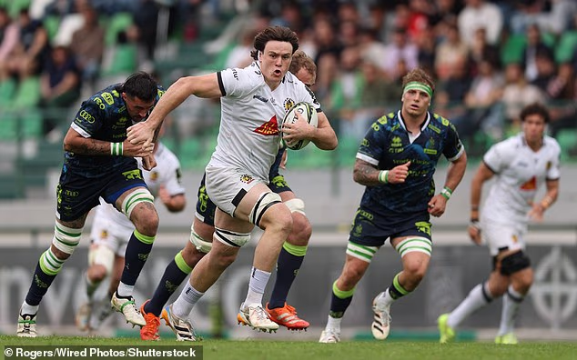Tom Hooper ha logrado un gran progreso esta temporada en su primera campaña con los Exeter Chiefs.