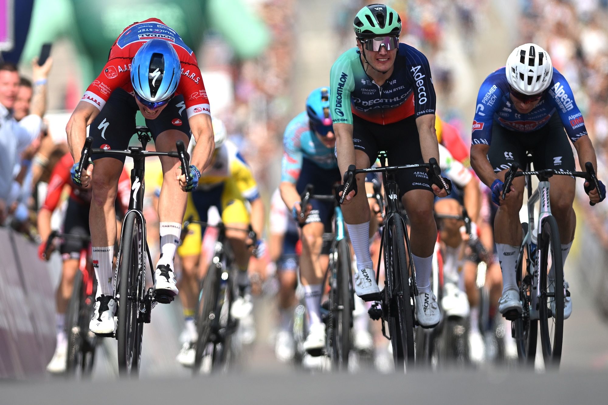 Tour belga de Baloise: Tim Merlier gana la segunda etapa y se pone líder de la carrera