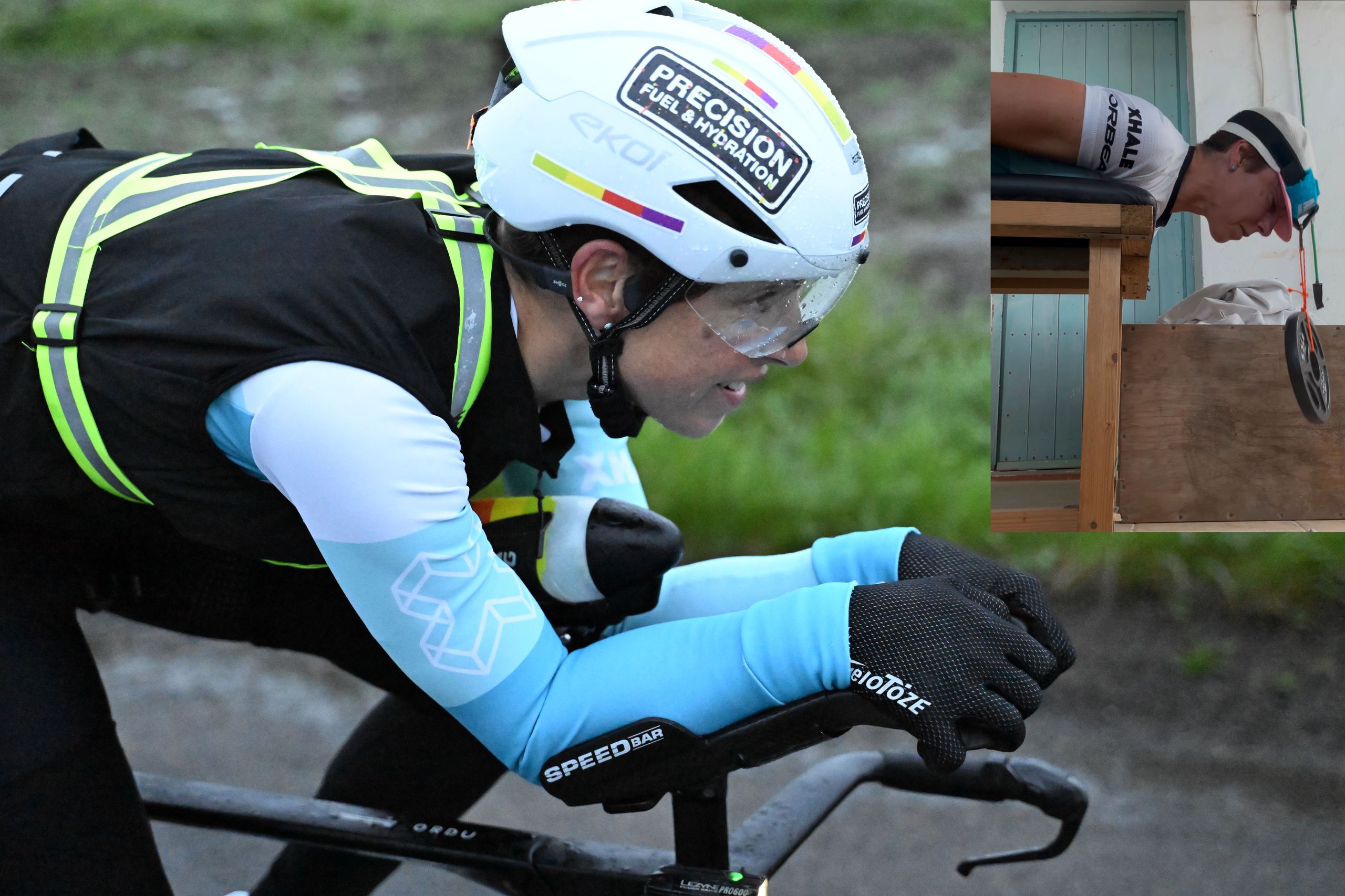 “Tres veces por semana, durante seis meses, me colgué pesas de la cabeza para fortalecer el cuello”: la agonía y el éxtasis de batir un récord mundial en ciclismo