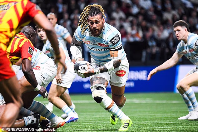 Nathan Hughes juega ahora en París para Racing 92 y esta semana obtuvo su primera convocatoria para la selección nacional de Fiji.