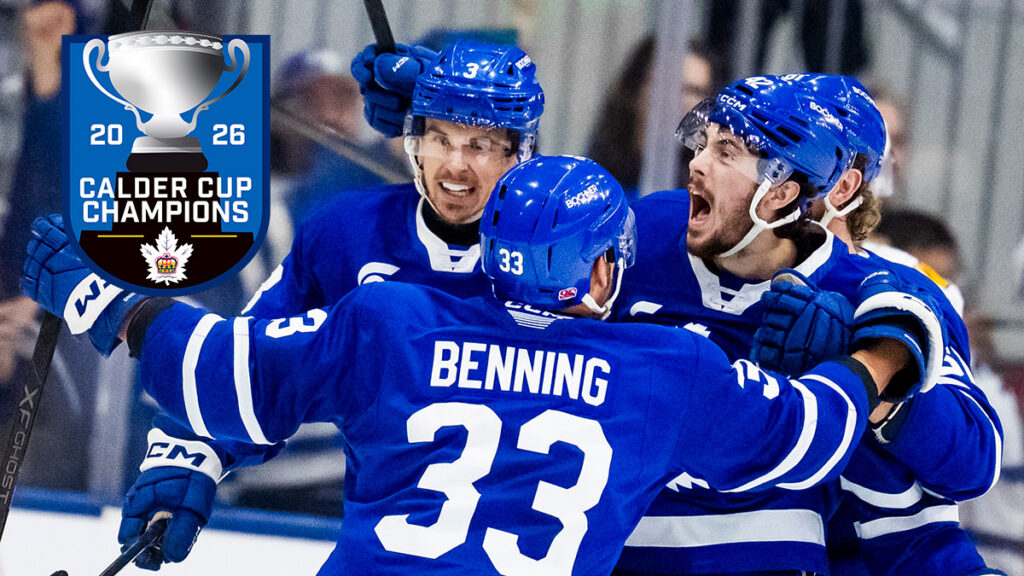 ¡Simplemente Mar Velos! Marlies gana la Copa Calder | ElAHL.com
