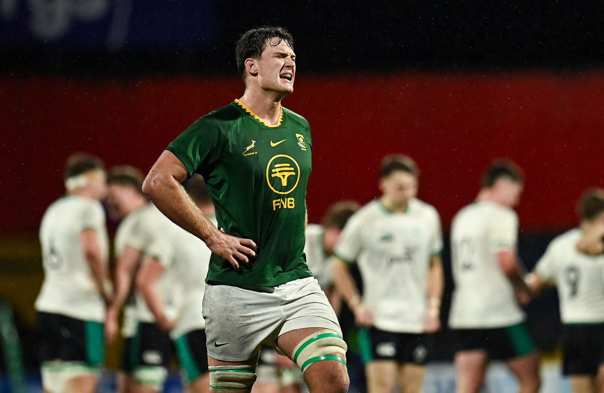 South Africa's Riley Norton during the November 2025 U20 match against Ireland in Cork